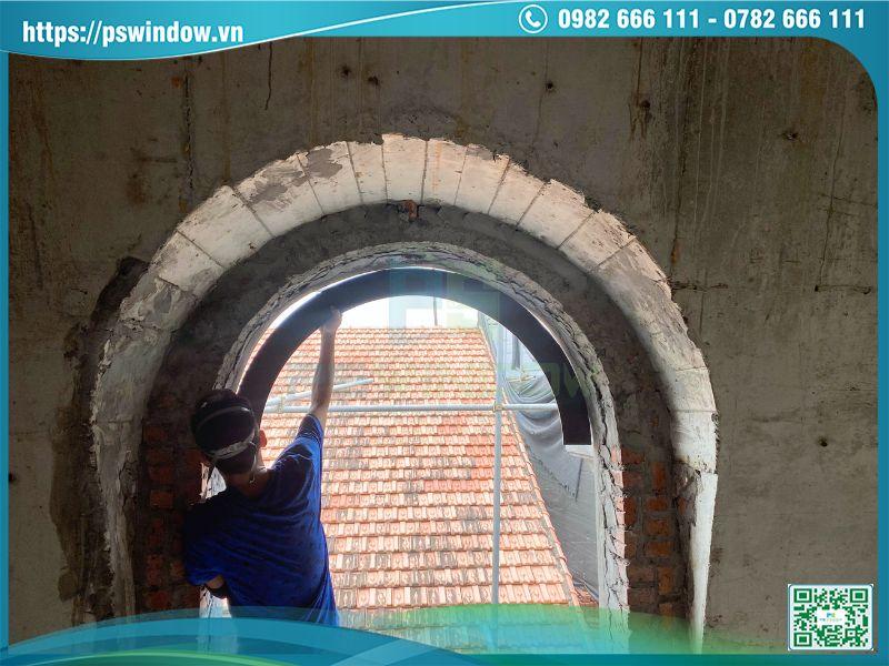 Cần liên hệ đơn vị làm cửa nhôm sớm để xây trát ô chờ chuẩn, tránh sai số nhiều