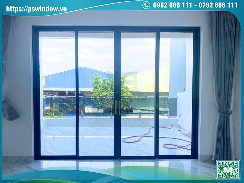 Pswindow thi công cửa lùa Xingfa chính hãng, giá tốt