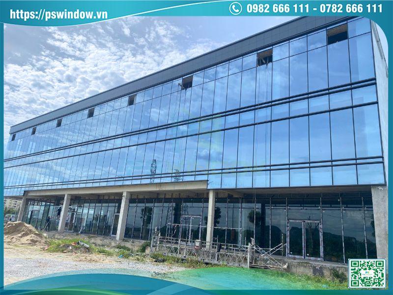 Thiết kế mặt dựng nhôm kính hiện đại, đẳng cấp, tối ưu hiệu suất năng lượng
