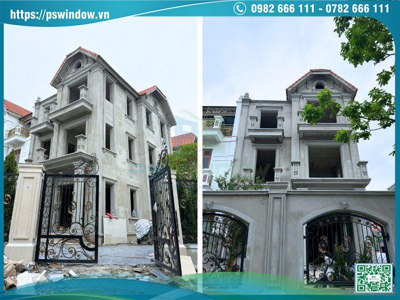 Công trình khi chưa lắp cửa