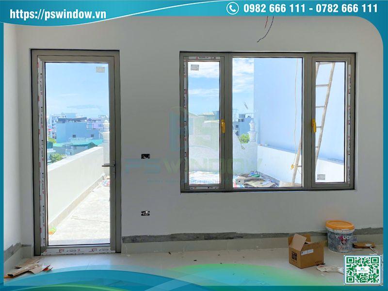 Cửa đi và cửa sổ nhôm hệ 55