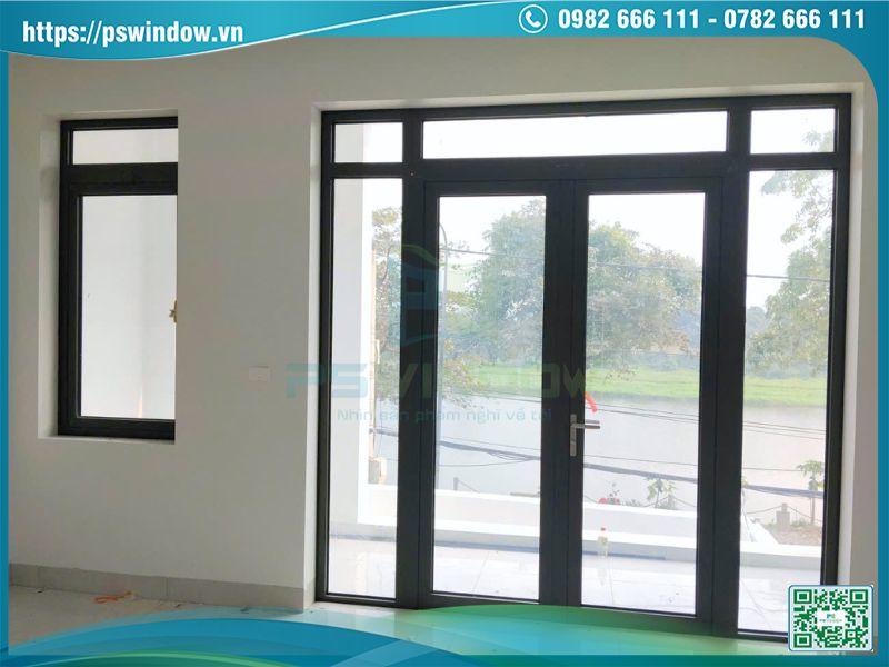 Cửa Maxpro kính hộp phụ kiện Cmech bền đẹp vượt trội, cách âm cách nhiệt