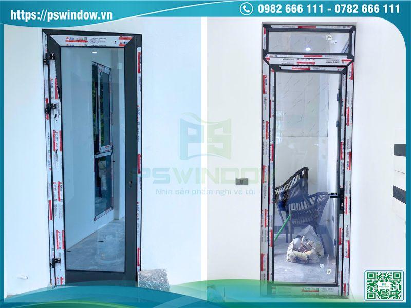 Cửa nhôm hệ 55 Xingfa mở quay 1 cánh