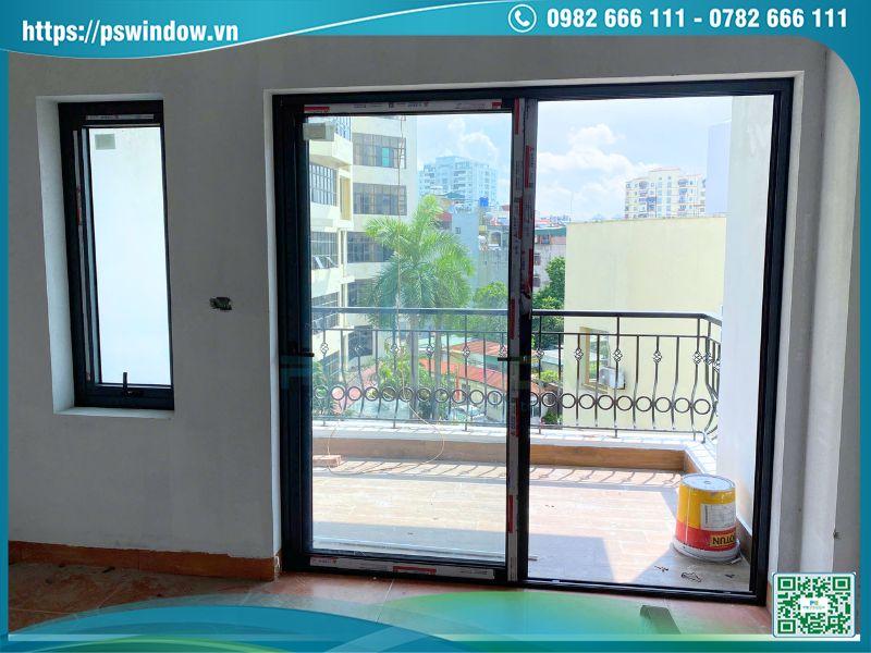 Cửa nhôm kính Xingfa 2 cánh PSWINDOW