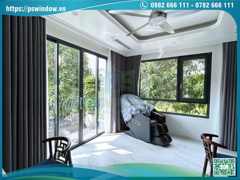 Cửa nhôm kính Xingfa hệ 55 nhập khẩu chính hãng