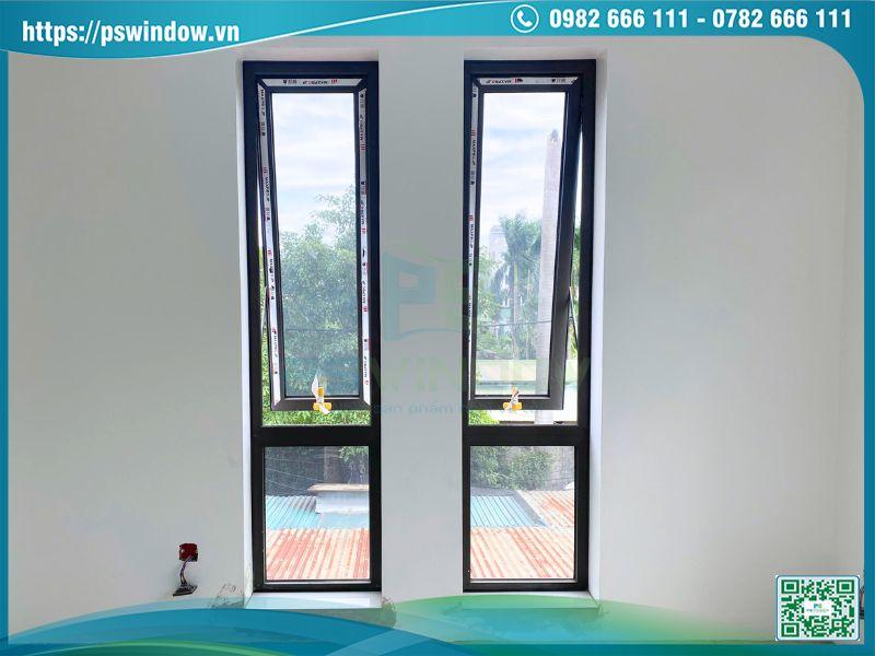 Hình ảnh Cửa sổ mở hất nhôm Maxpro chính hãng