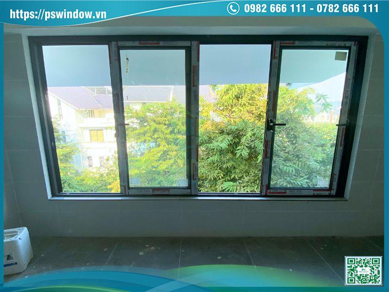 Cửa sổ nhôm Xingfa 4 cánh lùa