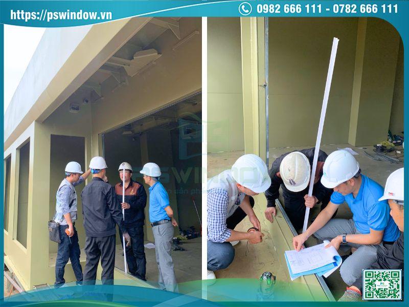 Đội ngũ kỹ thuật PSWINDOW khảo sát và tư vấn giải pháp cho dự án du thuyền