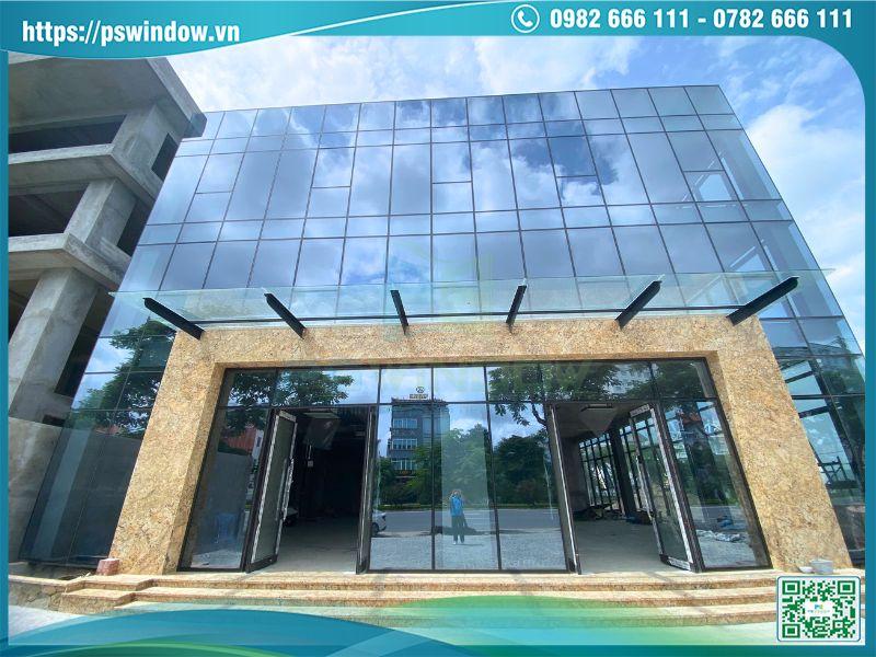 Mặt dựng Xingfa giấu đố sang trọng, tinh tế và bền bỉ