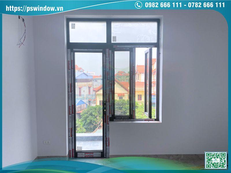 Pswindow thi công cửa nhôm hệ 55 chính hãng, giá tốt