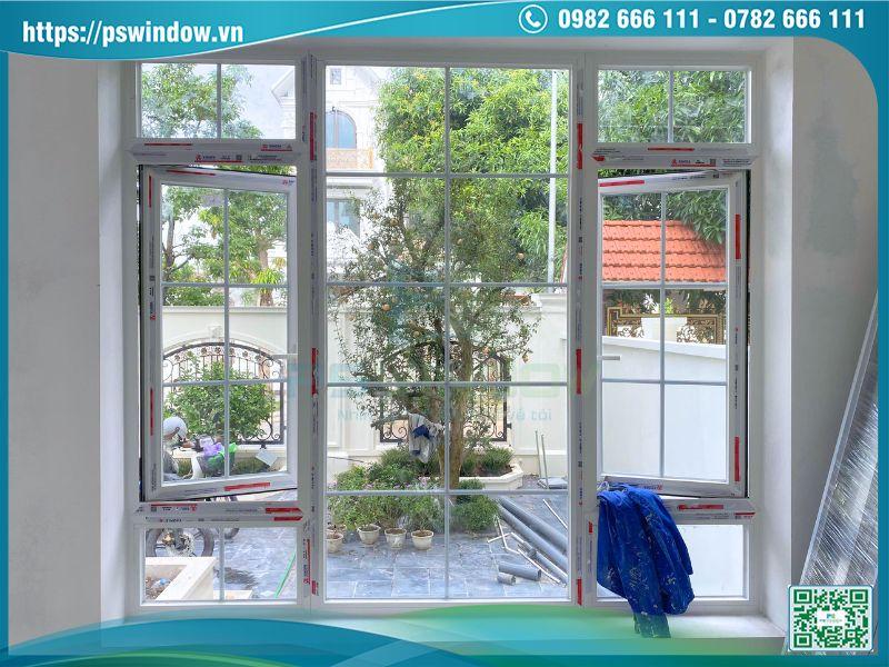 Vách kính nhôm Xingfa hệ 55 bền bỉ, đa dạng thiết kế
