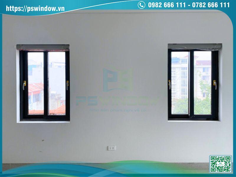 Cửa sổ nhôm lùa tiết kiệm không gian, lấy sáng tối ưu