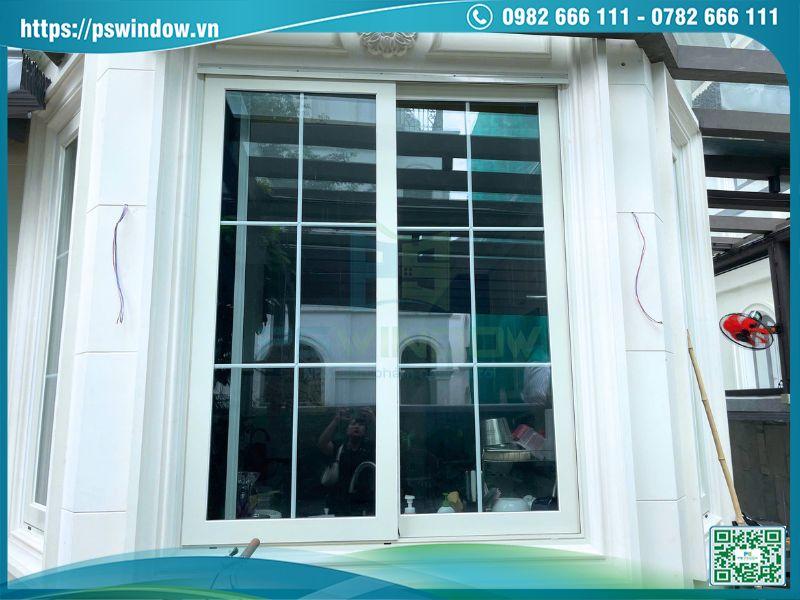 PSWINDOW lắp đặt cửa sổ nhôm kính lùa chính hãng, giá tốt
