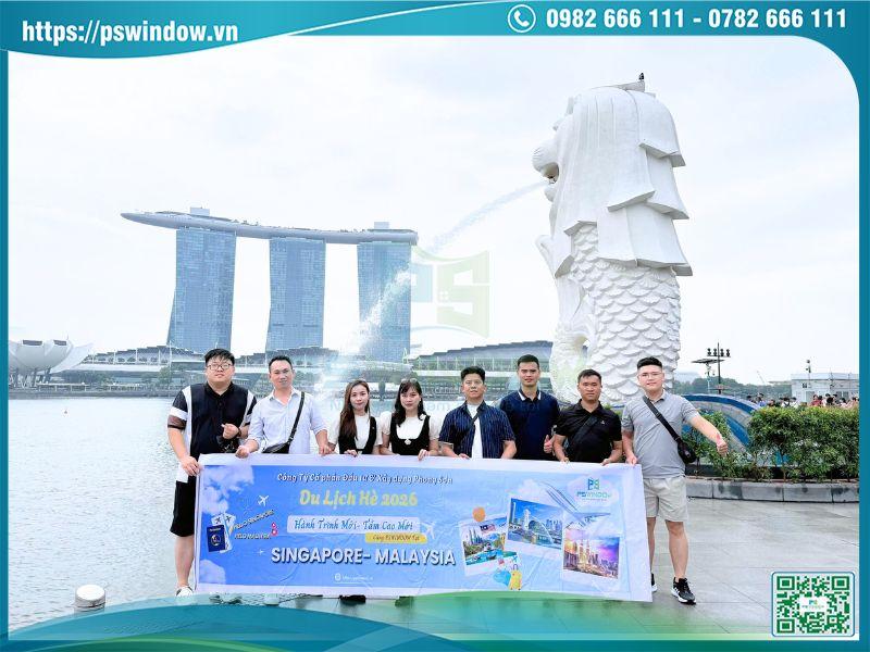 PSWINDOW tại Singapore du lịch hè 2026