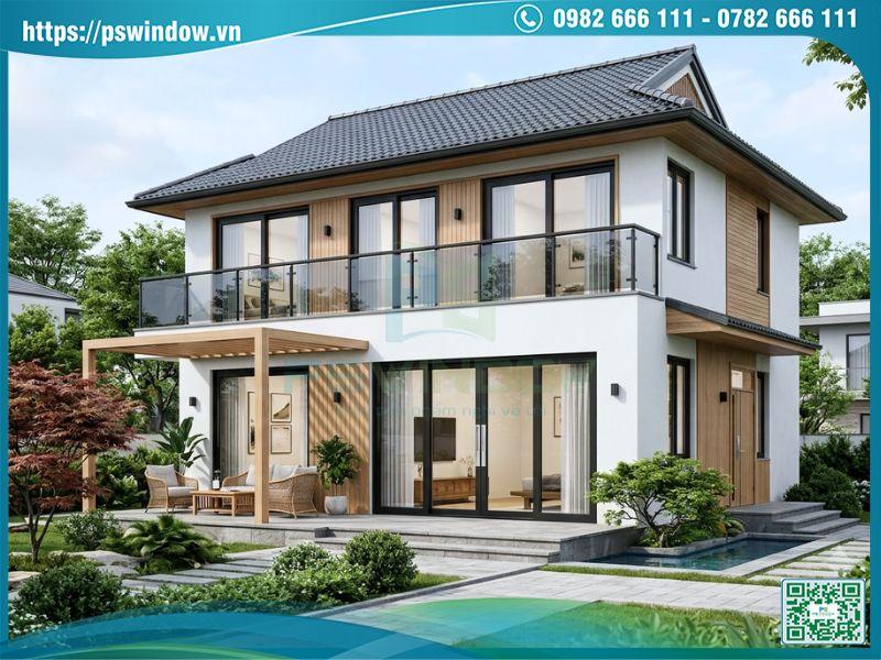 Hình ảnh Thi Công Cửa Nhôm Kính Cho Nhà Mái Nhật Chất Lượng, Giá Tốt